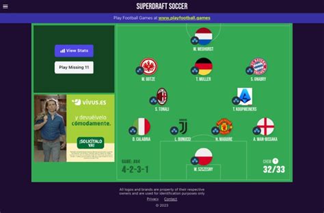 superdraft soccer daily soccer game