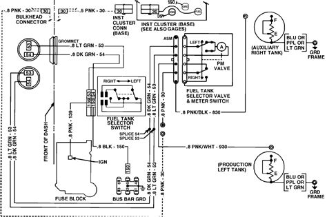 chevy fuel gauge wiring diagram