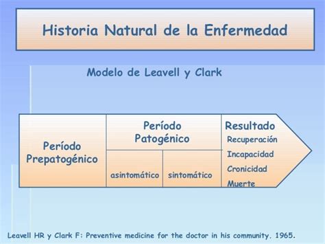 Historia Natural De La Enfermedad