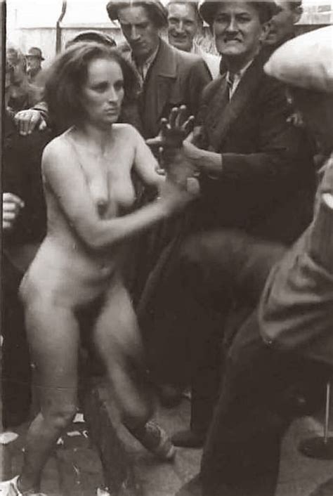 forced to strip naked nazi