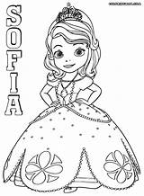 Sofia Princess Pages Coloring First Getcolorings Color Print sketch template