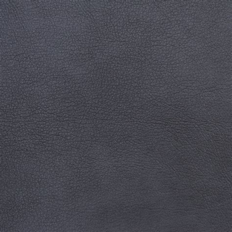 slate gray plain breathable leather texture upholstery fabric