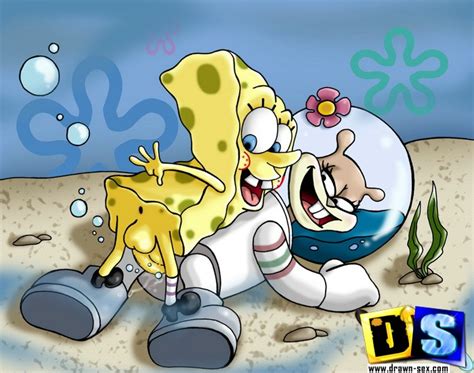 sandy gets butt fucked by squidward and spongebob then gets her pussy cleaned cartoontube xxx