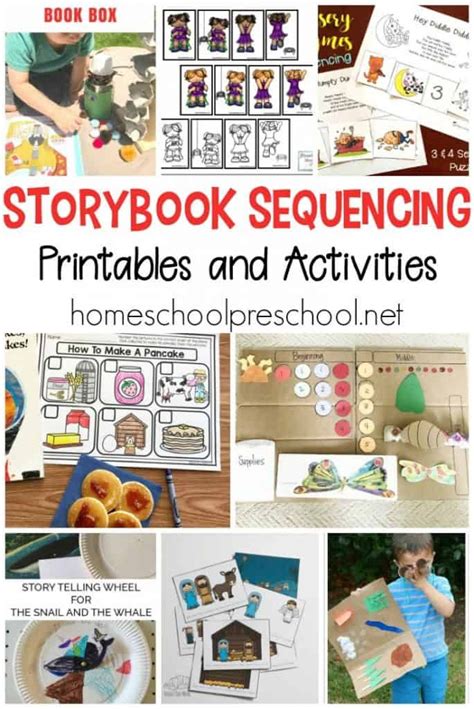 story sequencing cards printable activities  teach