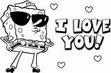 Spongebob Coloring Pages Printable Valentine Sheets Sponge Kids Patrick Squarepants Police Drawing Cards Christmas Print Clipart Size Color Bubakids Gary sketch template
