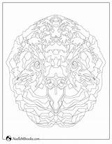 Kakapo Coloring sketch template