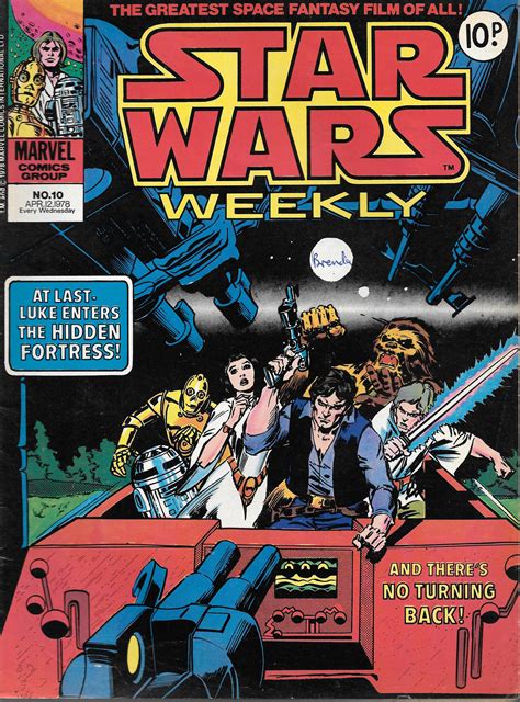 star wars weekly uk marvel comic   april   vintage magazines