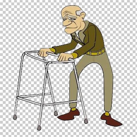 cartoon  age walker png clipart angle arm cartoon chair comics  png