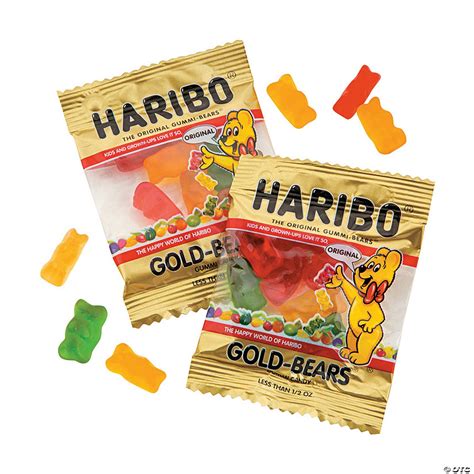 haribo gummi bears mini packs