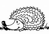Animals Coloring Other Pages Hedgehogs Books Print sketch template