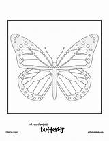 Butterfly Pastel Oil Template Monarch Symmetry Kids Drawing Project Hub Pastels Print Clipart Arts Cliparts Getdrawings Projects Easy Click Below sketch template