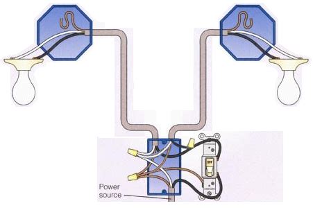 bulb  switch diagram   run multiple lights   switch    switch