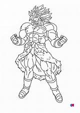 Broly Coloriages Goku Ssj4 sketch template