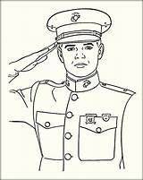Marine Coloring Pages Corps Getcolorings Printable sketch template