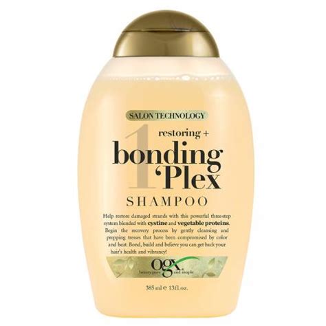 organix ogx salon technology bonding plex shampo szampon silnie