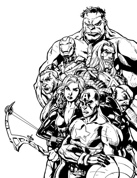 avengers  children avengers kids coloring pages