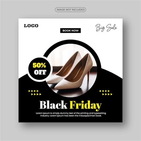 premium vector black friday sale social media posts  instagram