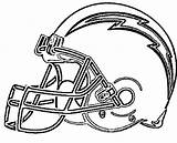 Coloring Pages Chargers Helmet San Diego Football Los Angeles Lee General Charger Patriots England Helmets Green Logo Printable Getcolorings Packers sketch template