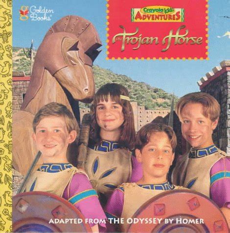 trojan horse crayola kids adventures korman justine