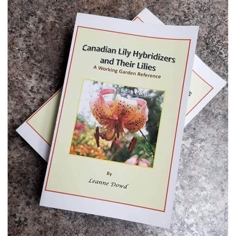 book canadian lily hybridizers and their lilies schmalz auctions