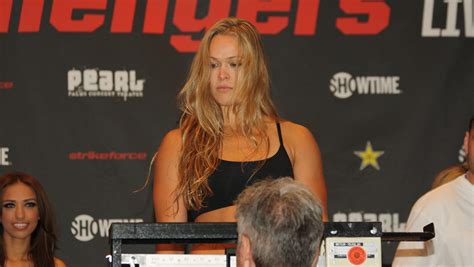 ronda rousey i try to have as much sex possible before i fight