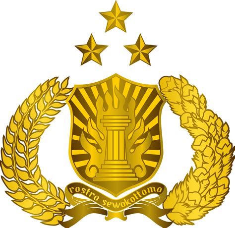 lambang polri polisi republik indonesia  design