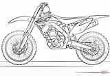 Motocross Coloring Bike Pages Kawasaki Supercoloring Moto Dirt Drawing Cross Cool Yamaha Super Kids sketch template