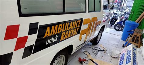 ambulance rmc layani rakyat dioperasikan  jam  mobil jenazah
