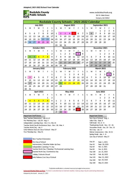 cobb county  school calendar calendar  images   finder