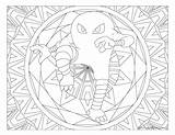 Pokemon Coloring Hitmonlee Pages Windingpathsart Adult Litleo Template sketch template