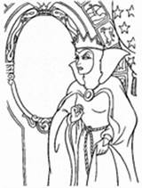 Schneewittchen Zwerge Sieben Böse Königin Malvorlagen sketch template