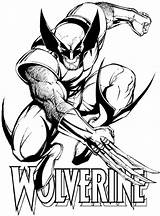 Men Wolverine Coloring Pages sketch template