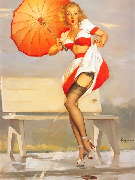 Gil Elvgren S Pin Up Girls Pictures Pics Images And