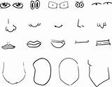 Noses Mouths Teacherspayteachers Silly sketch template