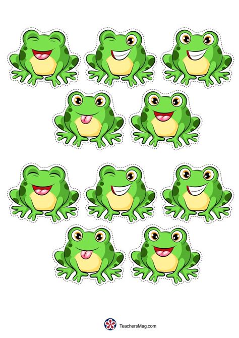 printable   speckled frogs printable printable templates