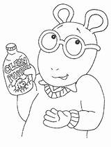 Arthur Coloring Pages Christmas Getdrawings sketch template