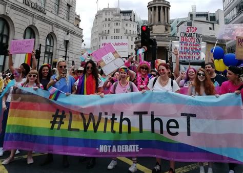 Trans Inclusive Lesbians Lead Pride In London Year After Anti Trans