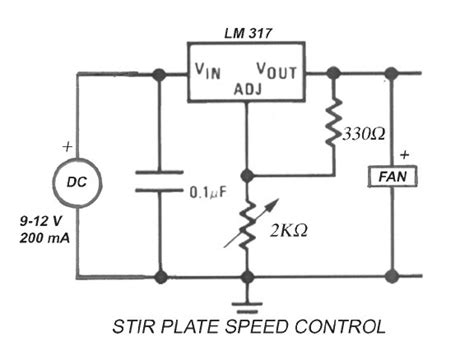 stir plate wiring diagram