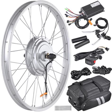 front fat wheel electric bicycle ebike conversion kit  kwv