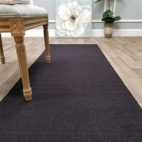choice length color solid  slip carpet runner rug rubber backed walmartcom