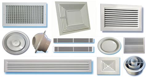 construction  types  grille  diffusers clare white medium