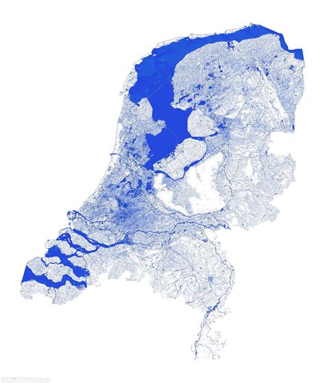 dutch land reclamation efforts vivid maps