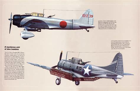 japanese aircraft  wwii dive bombers  comparison
