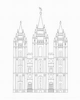 Lds Wickedbabesblog Temples sketch template