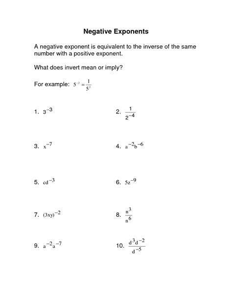 images   grade math worksheets exponents exponents