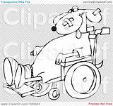 Illustration Coloring Wheelchair Royalty Outline Dog Transparent Vetor Clip Dennis Cox Regarding Notes Quick sketch template