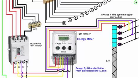 phase wiring installation  house  phase distribution board diagram urdu hindi youtube