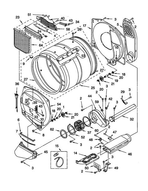 diagram kenmore  series electric dryer wiring diagram mydiagramonline