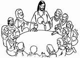 Supper Jesus Last Coloring Sharing Clipart Bread Wine Clip Drawing Pages Colouring Cliparts Kids Printable Bible Popular sketch template