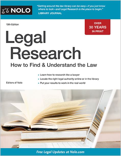 legal research   understand  law legal books nolo